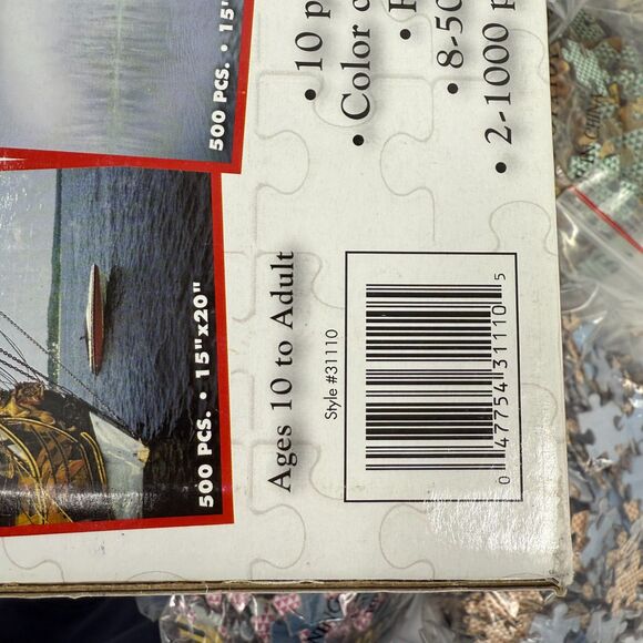 Deluxe 10 jigsaw Puzzle Pack New Landscape Nature 6000 total pieces - Picture 5 of 6